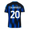 Fotbalový Komplet Inter Milán Calhanoglu 20 Dětské Domácí 2023-24 Krátký Rukáv (+ trenýrky)
